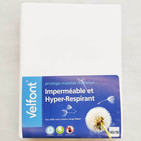 Protège-matelas Imperméable et Hyper-Respirant