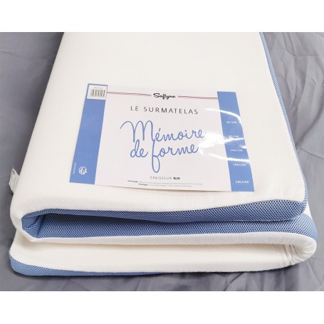Surmatelas mémoire de forme Lestra Softyne