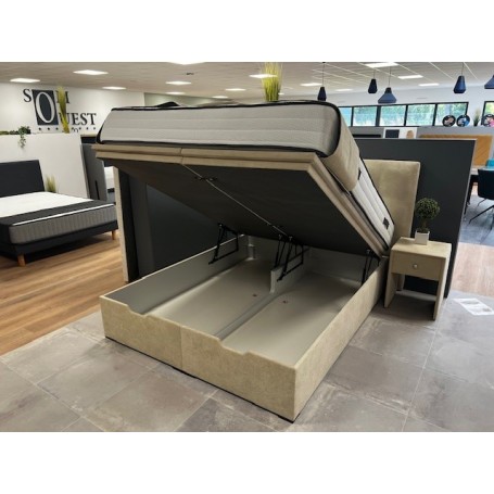 SOMMIER COFFRE FLORO